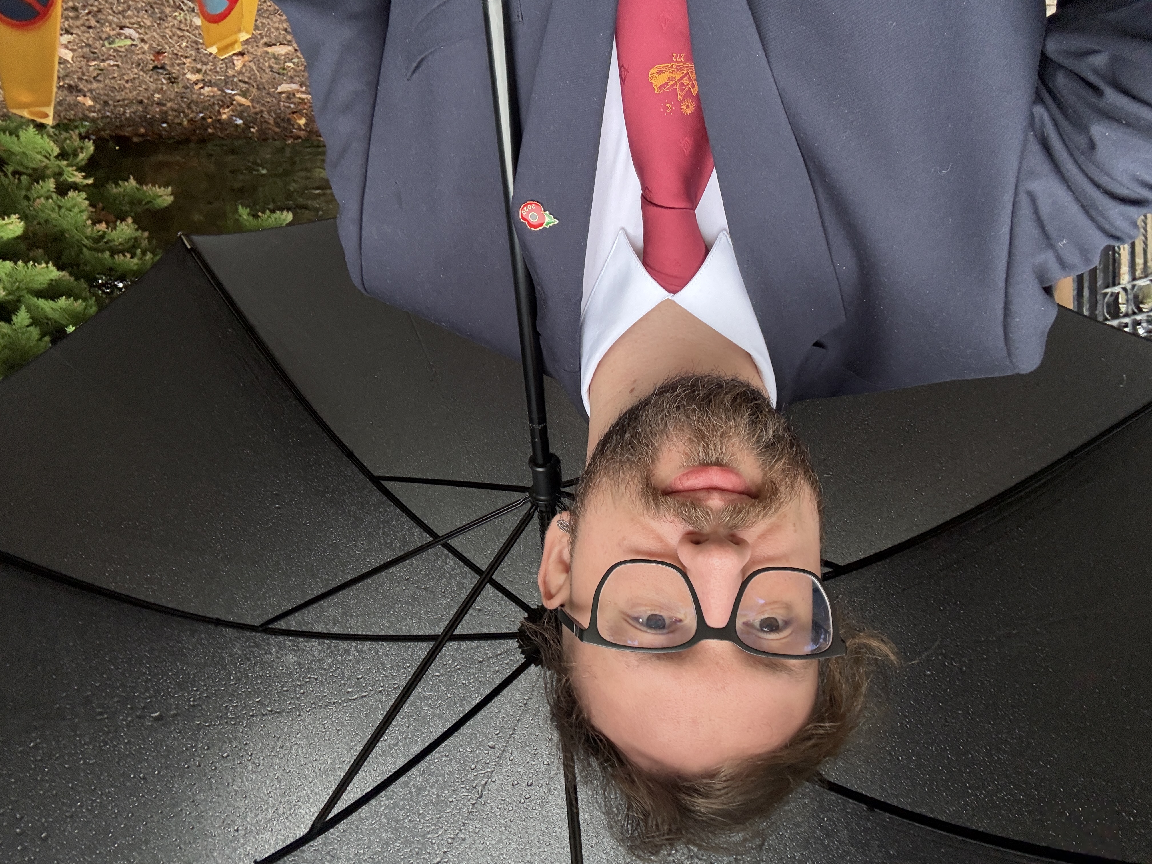 Remembrance Day ceremony at Kirk of Calder